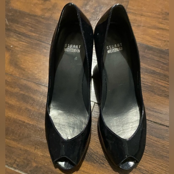 Stuart Weitzman open toe pumps - Picture 1 of 9